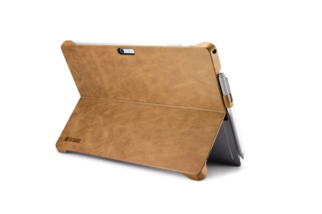Surface Pro 4, 5, 6 Shenzhou Genuine Leather Surface Pro Back Cover