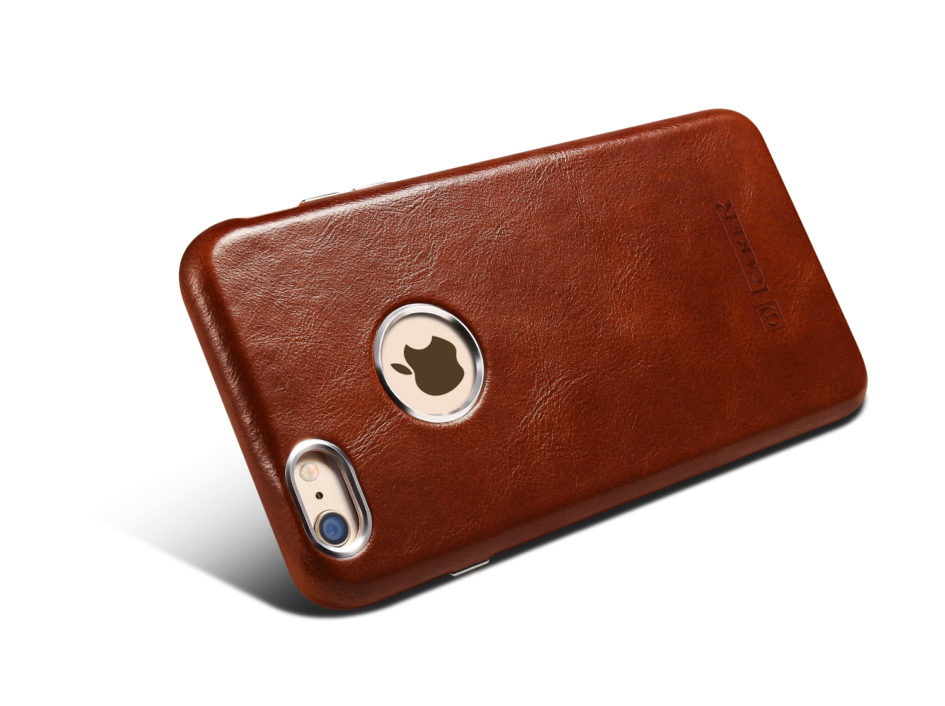 iPhone 6/ 6S Case Transformers Vintage Back Cover Series Genuine Leather Case (Brown