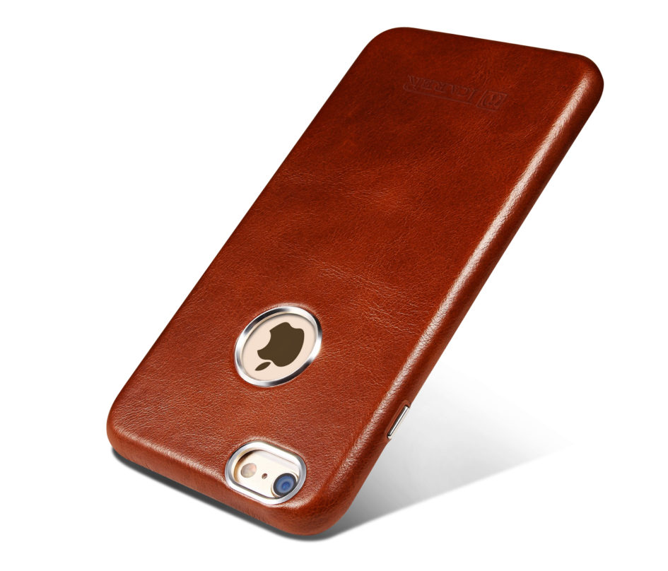 iPhone 6/ 6S Case Transformers Vintage Back Cover Series Genuine Leather Case (Brown
