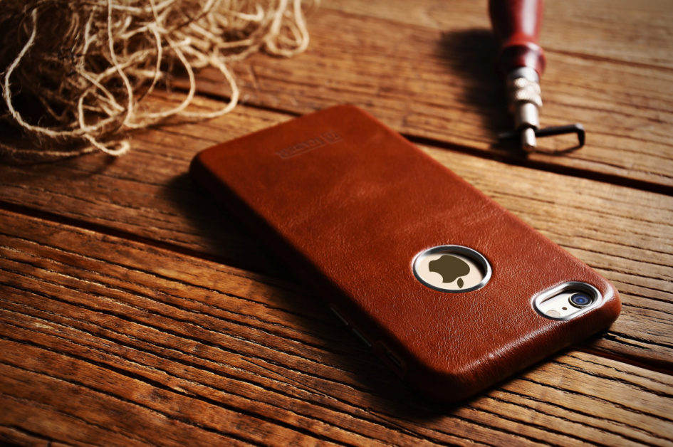 iPhone 6/ 6S Case Transformers Vintage Back Cover Series Genuine Leather Case (Brown