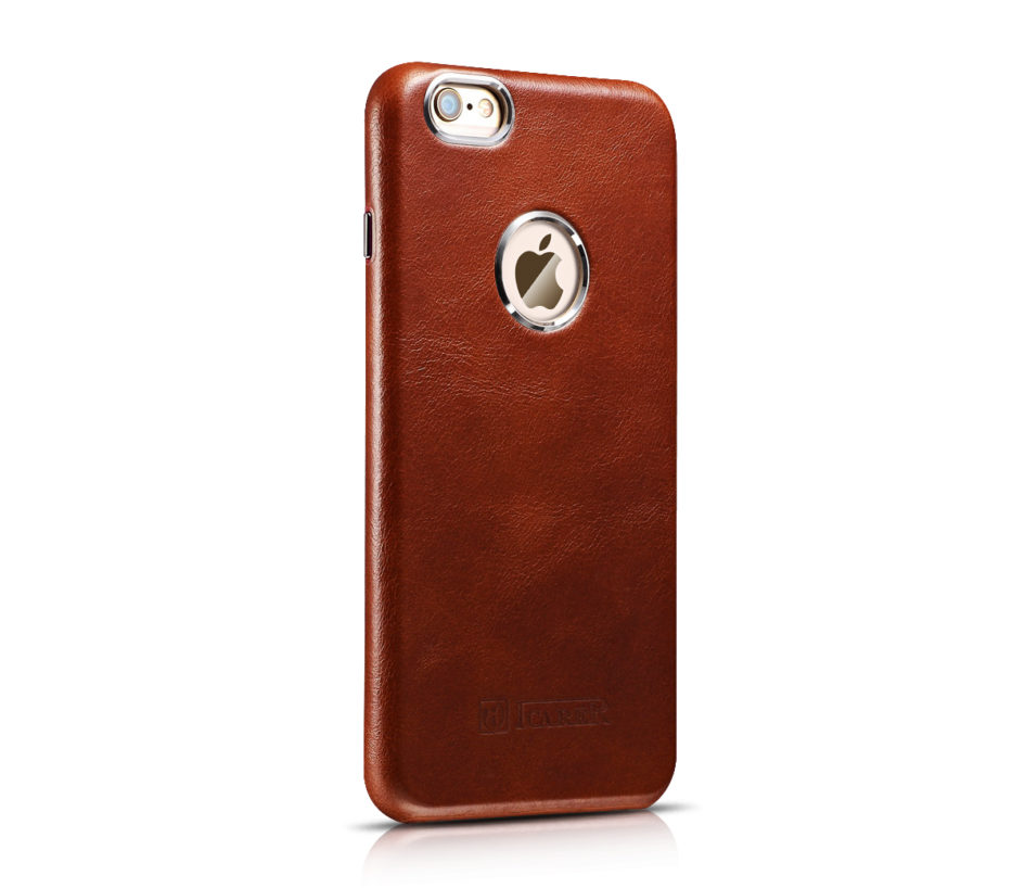 iPhone 6/ 6S Case Transformers Vintage Back Cover Series Genuine Leather Case (Brown
