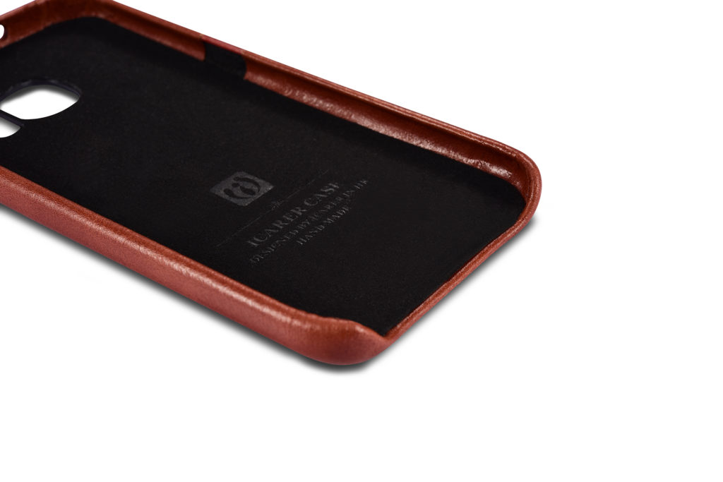 Samsung Galaxy S7 Vintage Back Cover Series Genuine Leather Case Brown