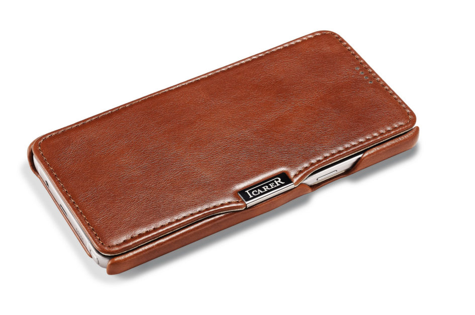 Galaxy Note 5 High Quality Protective Cover Made of Natural Cow Leather, Samsung Brown Light