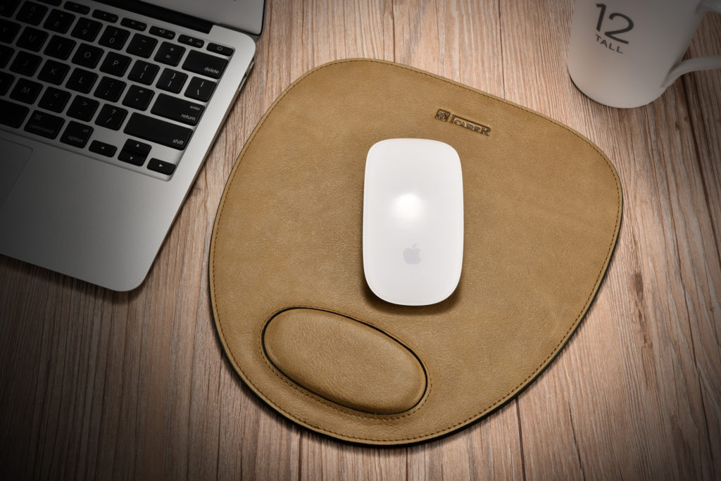 Real Leather Mouse Pad