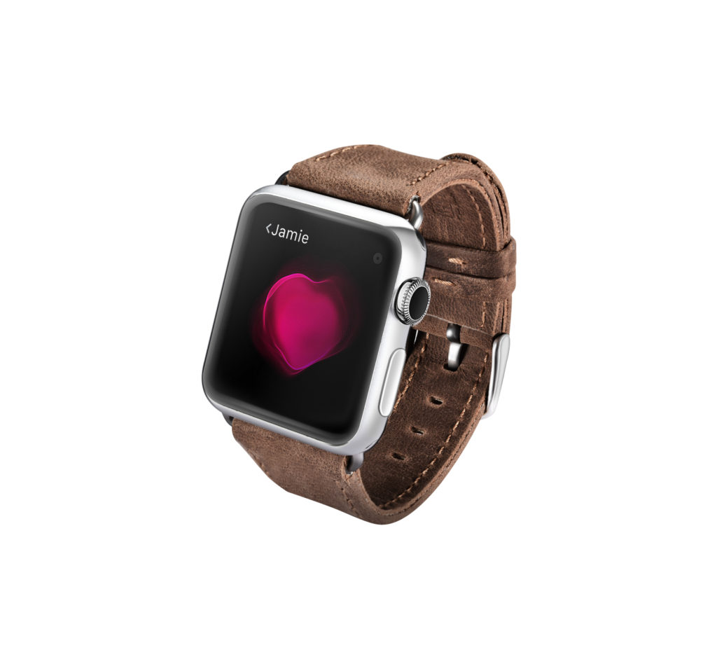 Crazy Horse Leather Series Apple Watch Strap for 38mm/42mm