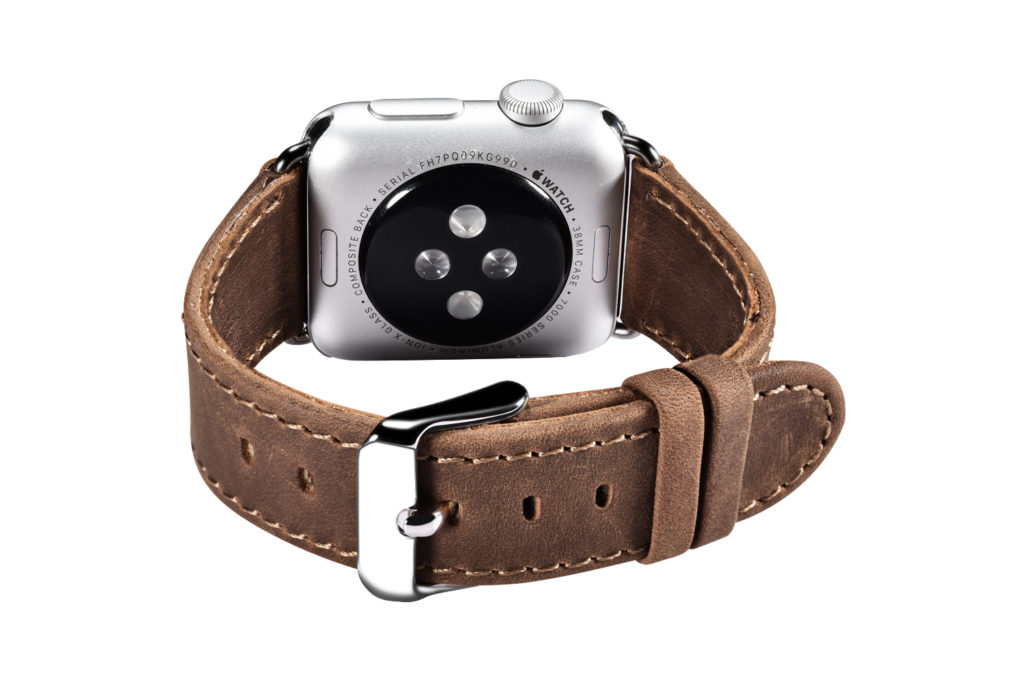 Crazy Horse Leather Series Apple Watch Strap for 38mm/42mm