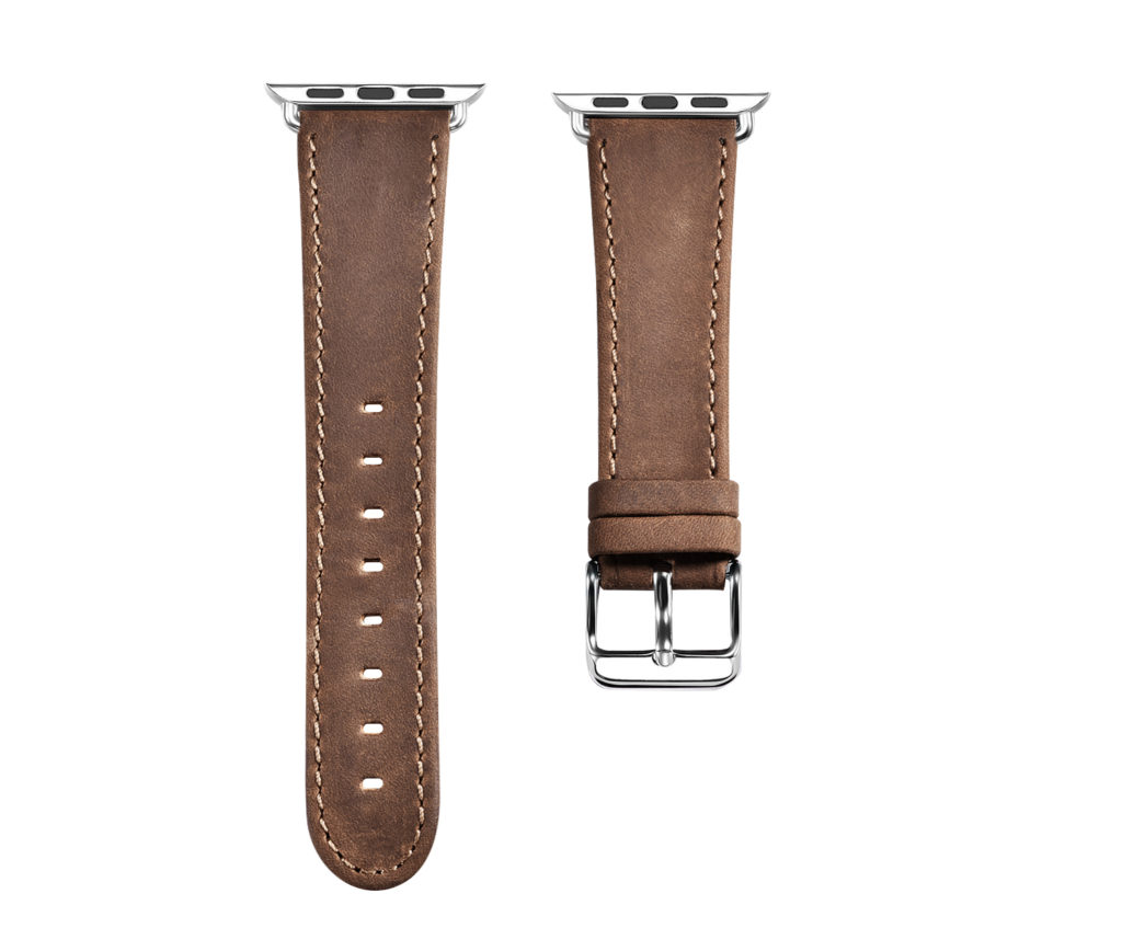 Crazy Horse Leather Series Apple Watch Strap for 38mm/42mm