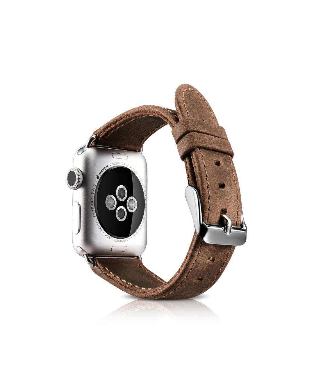 Crazy Horse Leather Series Apple Watch Strap for 38mm/42mm