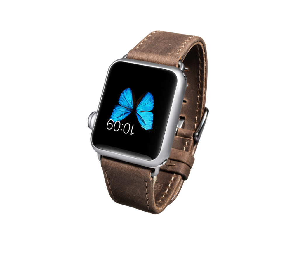 Crazy Horse Leather Series Apple Watch Strap for 38mm/42mm