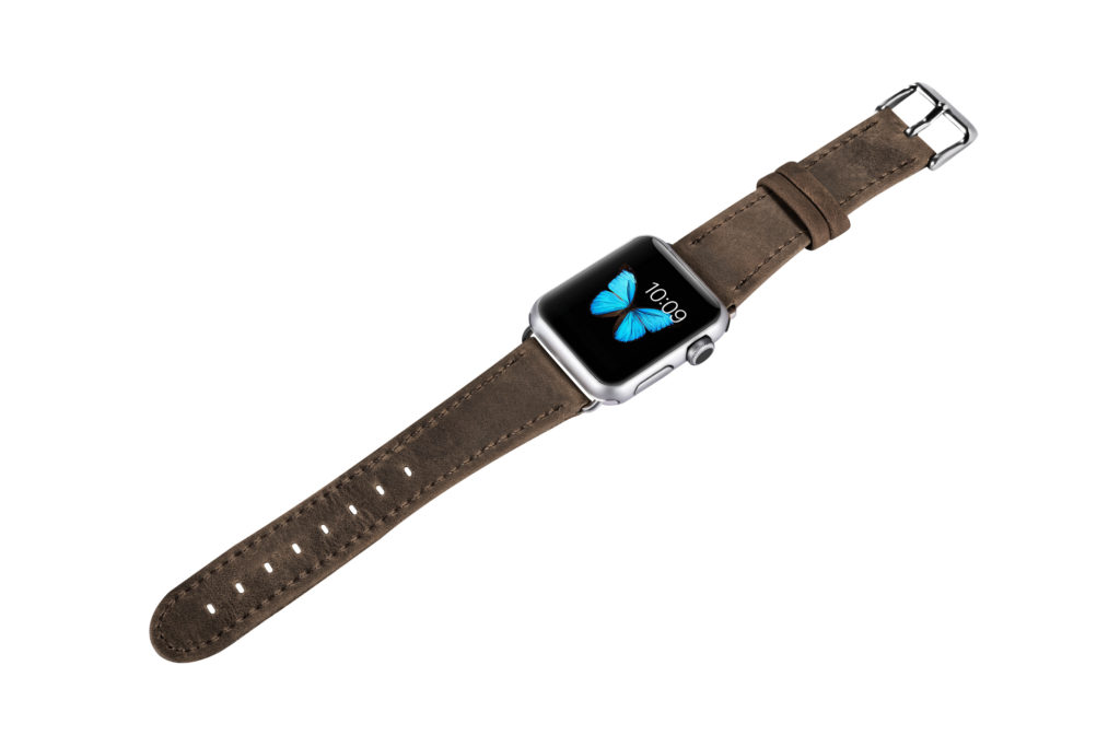 Crazy Horse Leather Series Apple Watch Strap for 38mm/42mm