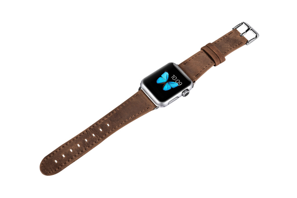 Crazy Horse Leather Series Apple Watch Strap for 38mm/42mm