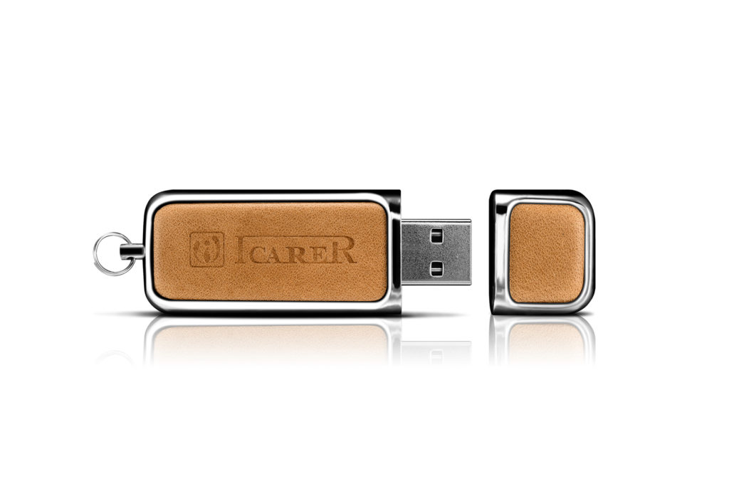 16 GB USB Genuine Leather Portable Flash Drive