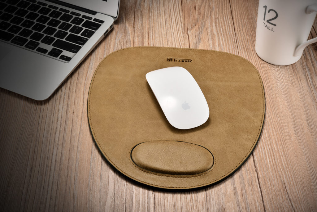 Real Leather Mouse Pad