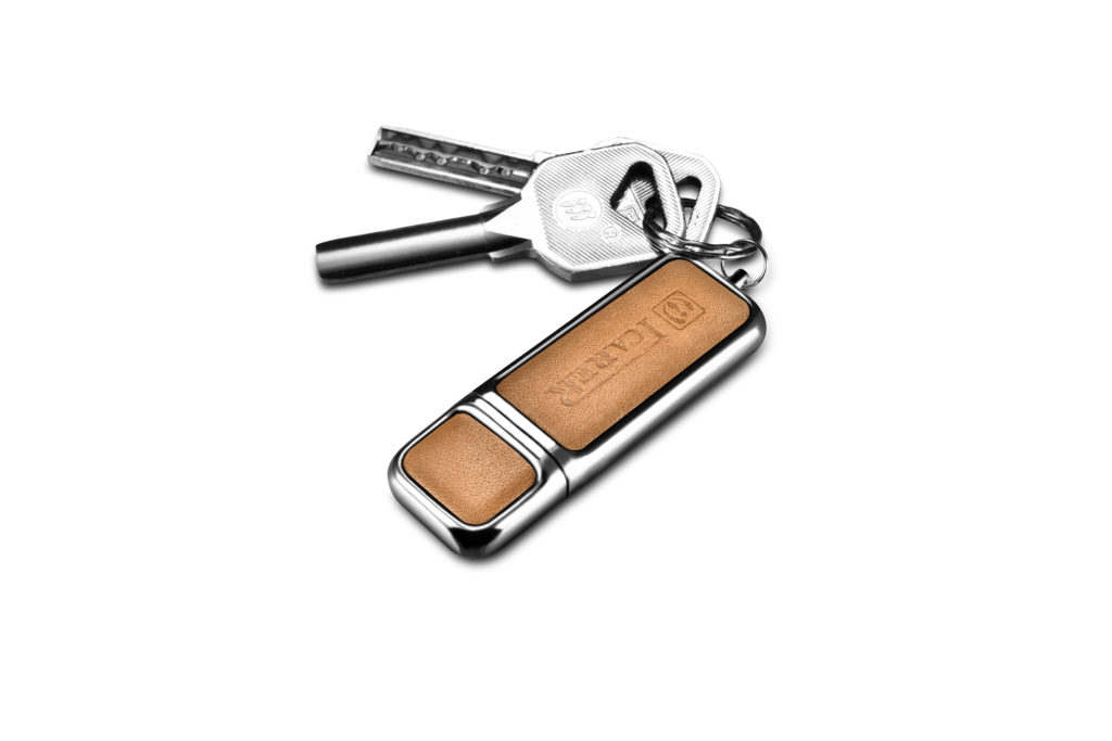16 GB USB Genuine Leather Portable Flash Drive