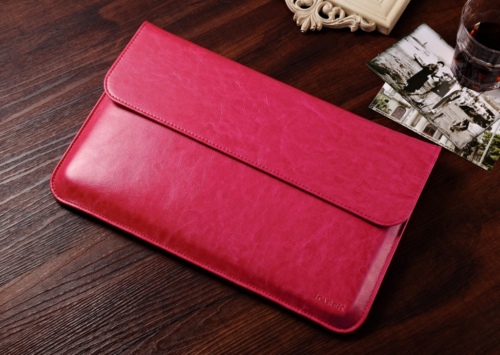 MacBook Air 11" inch Genuine leather case Rose