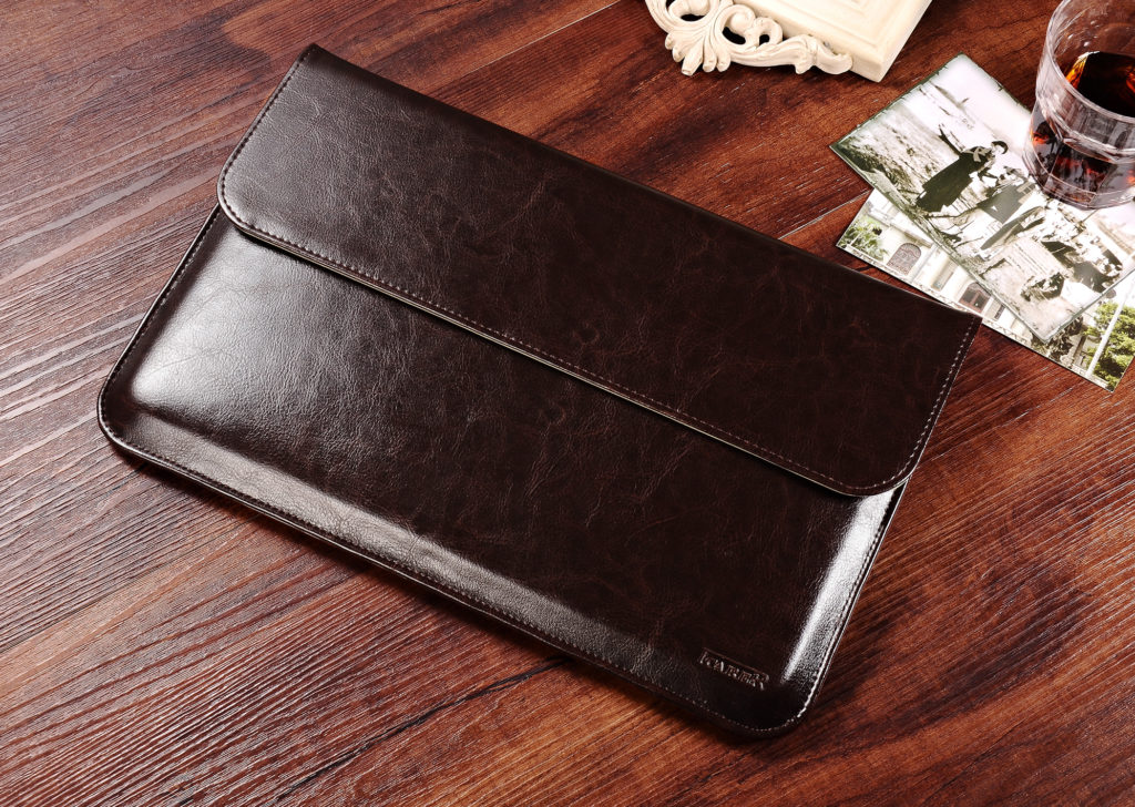 MacBook Air, Pro 13 inch Genuine leather case Brown